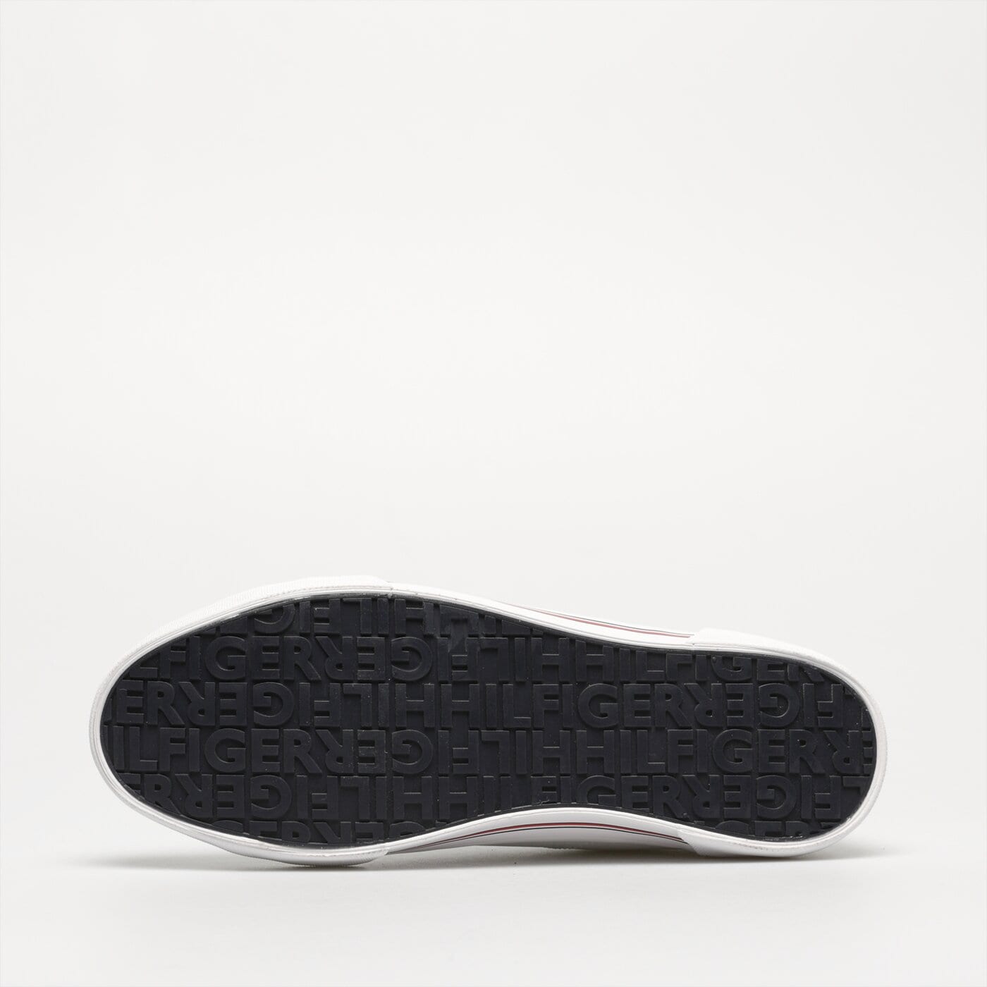 Męskie sneakersy (buty) TOMMY HILFIGER CORE CORPORATE VULC LEATHER fm0fm04561ybs kolor biały