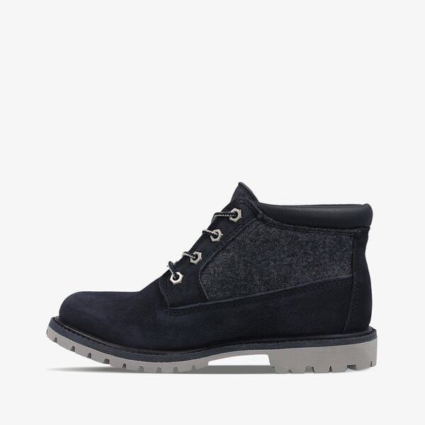 Damskie trapery TIMBERLAND NELLIE CHUKKA DOUBLE F/L a17jz kolor granatowy