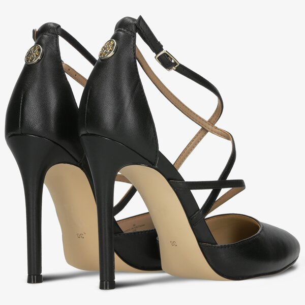 Damskie szpilki / czółenka GUESS CLAUDIE fl5clalea08black kolor czarny