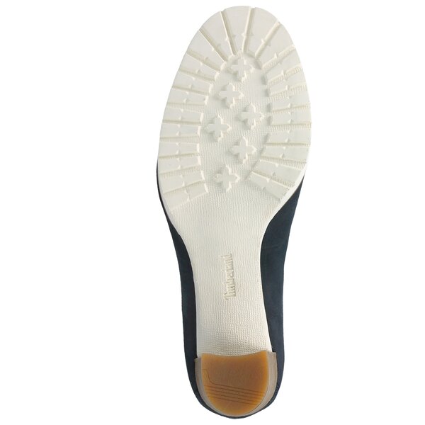 Damskie szpilki / czółenka TIMBERLAND LESLIE ANNE MOCASSIN PUMP a1pj3 kolor granatowy