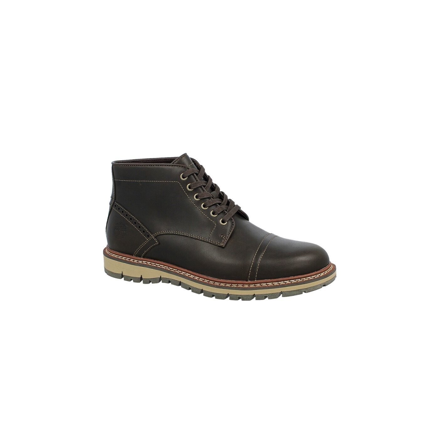 Męskie buty za kostkę TIMBERLAND EK BRITTON HILL FTM 5448a kolor brązowy