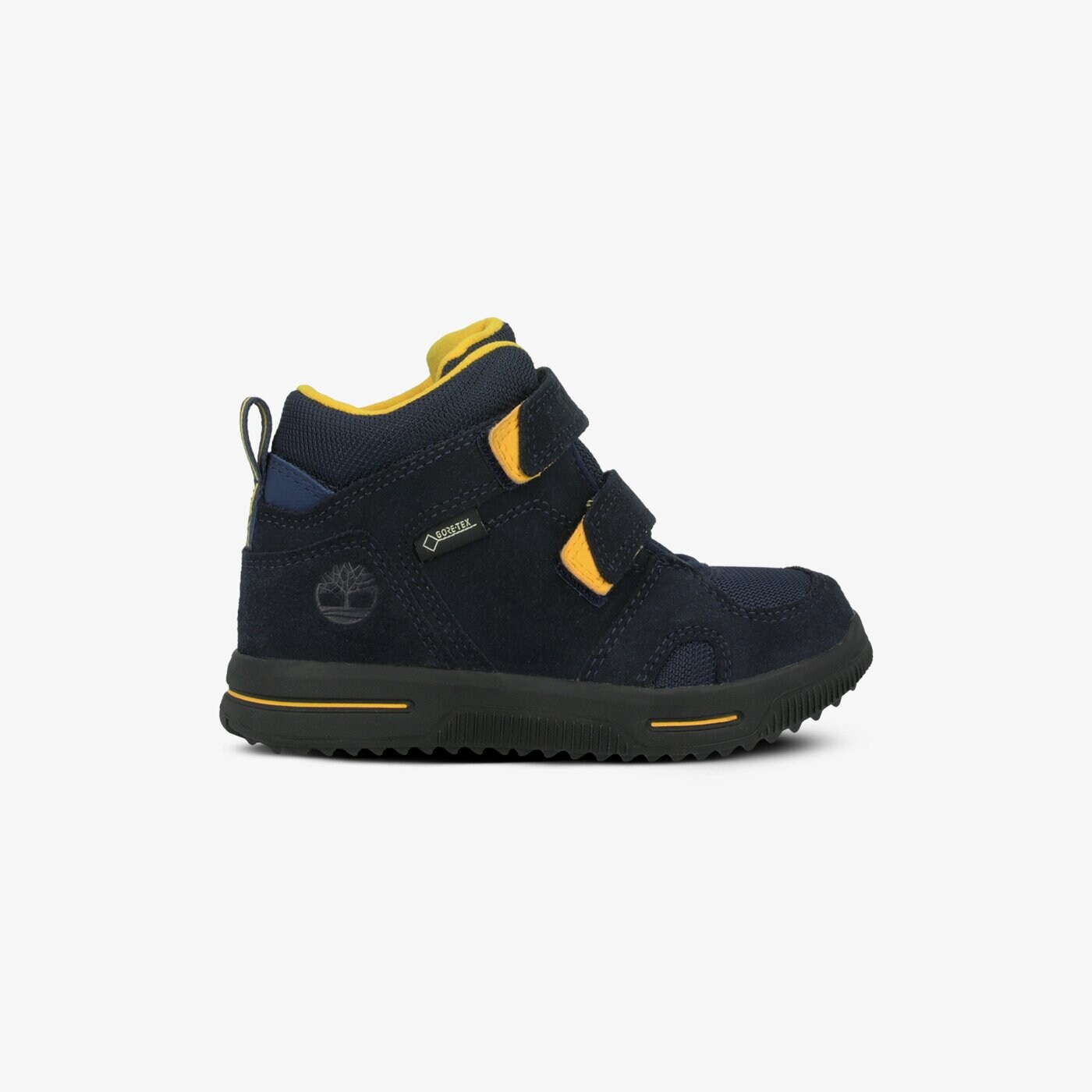 Dziecięce buty outdoor / trekkingowe TIMBERLAND CITY STOMPER MID GTX tb0a22mh0191 kolor granatowy