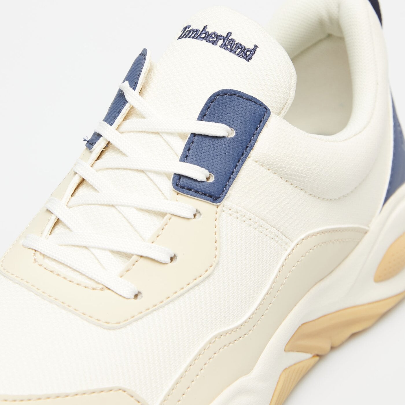 Damskie sneakersy (buty) TIMBERLAND DELPHIVILLE LOW LACE UP SNEAKER tb0a4218a4d1 kolor beżowy