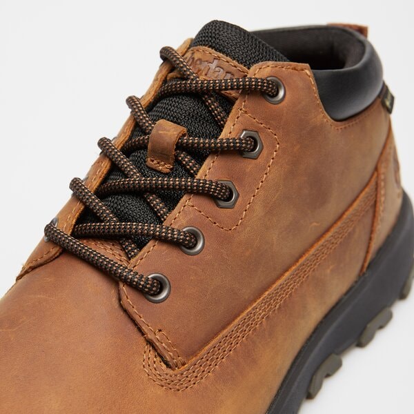 Męskie buty outdoor (trekkingowe) TIMBERLAND WINSOR PARK MID LACE GTX SNEAKER tb0a41j7em41 kolor brązowy