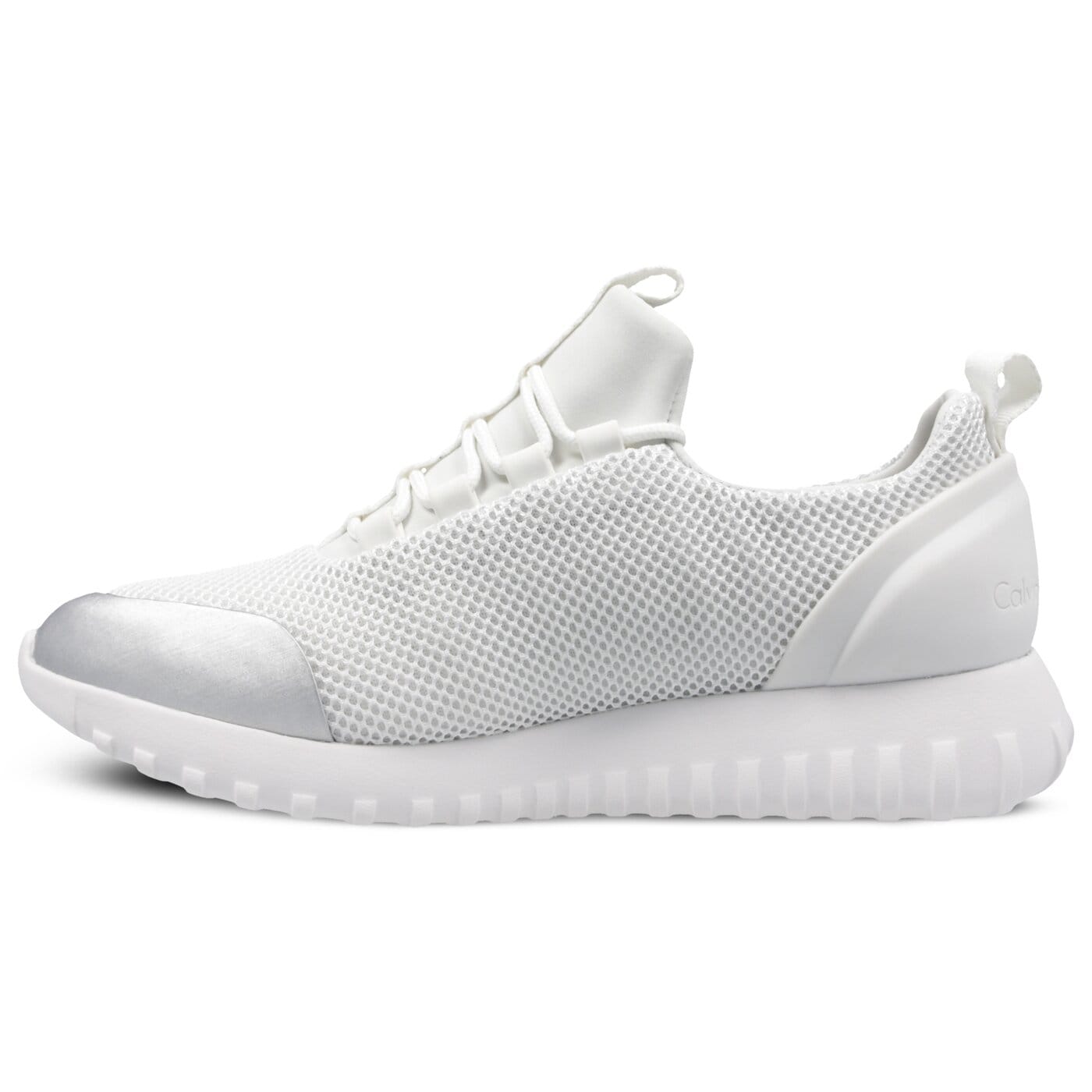 Damskie sneakersy (buty) CALVIN KLEIN REIKA r0666100 kolor srebrny