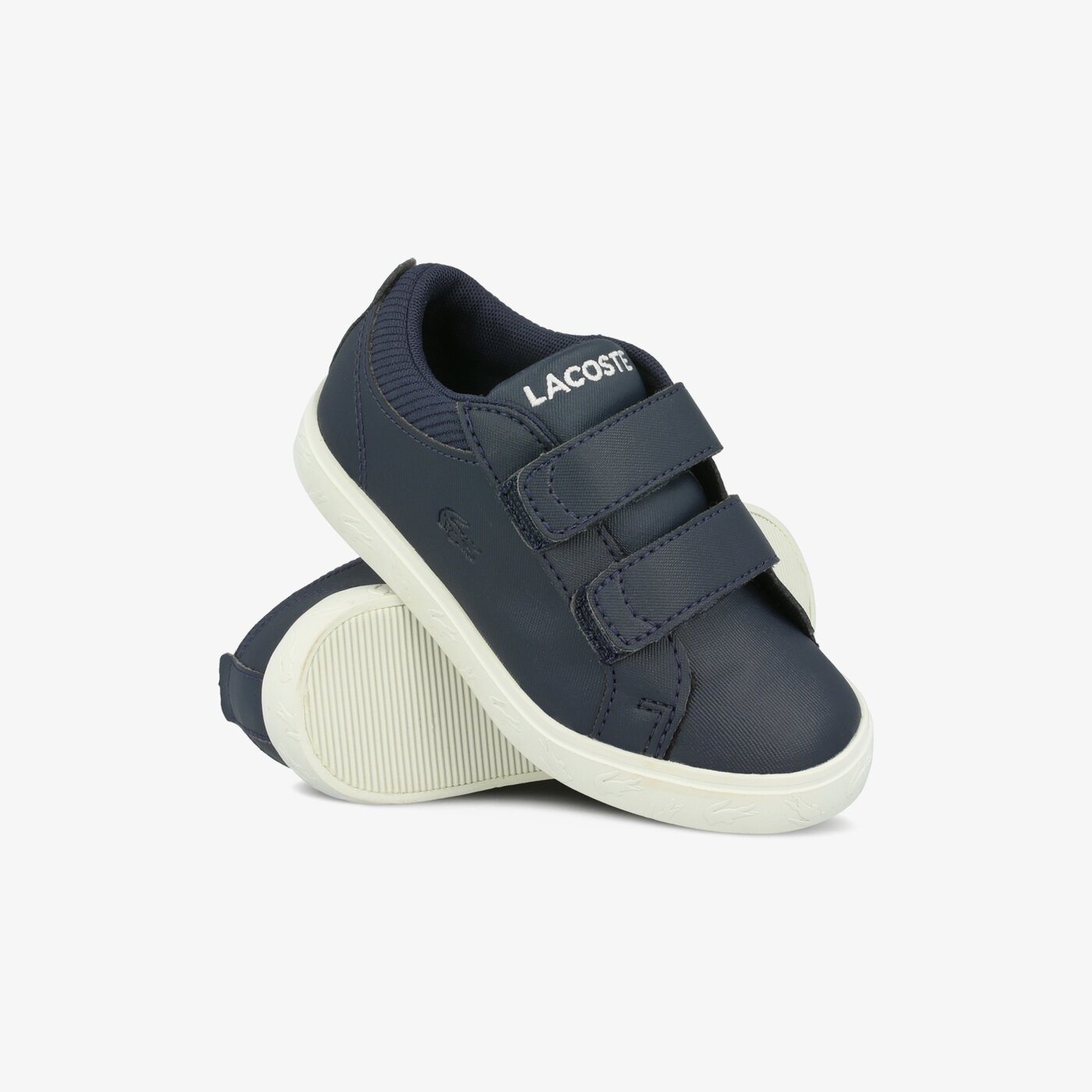 Dziecięce sneakersy (buty) LACOSTE STRAIGHTSET 319 4 CUI 738cui0021j18 kolor granatowy