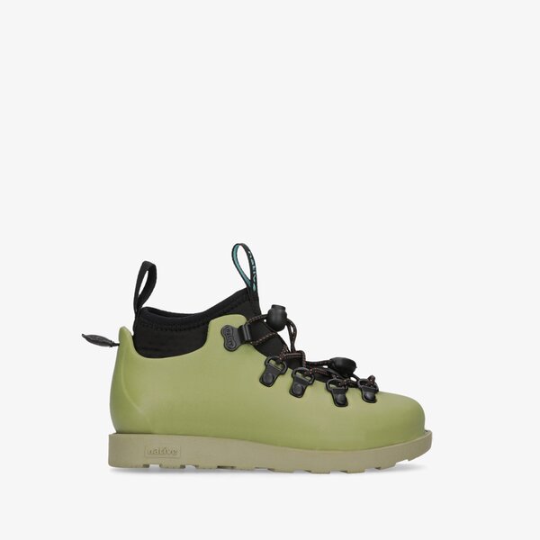 Dziecięce buty outdoor / trekkingowe NATIVE FITZSIMMONS CITYLITE BLOOM CHILD 33106848-3020 kolor zielony