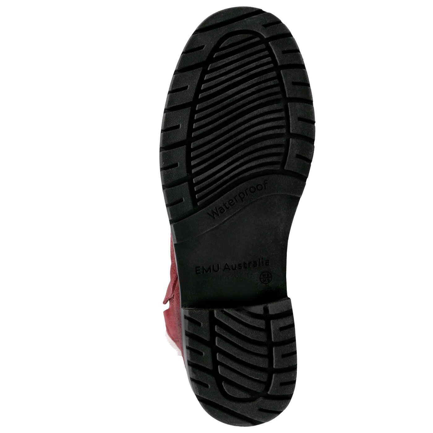 Damskie botki / sztyblety EMU PIONEER w11292redwine kolor bordowy