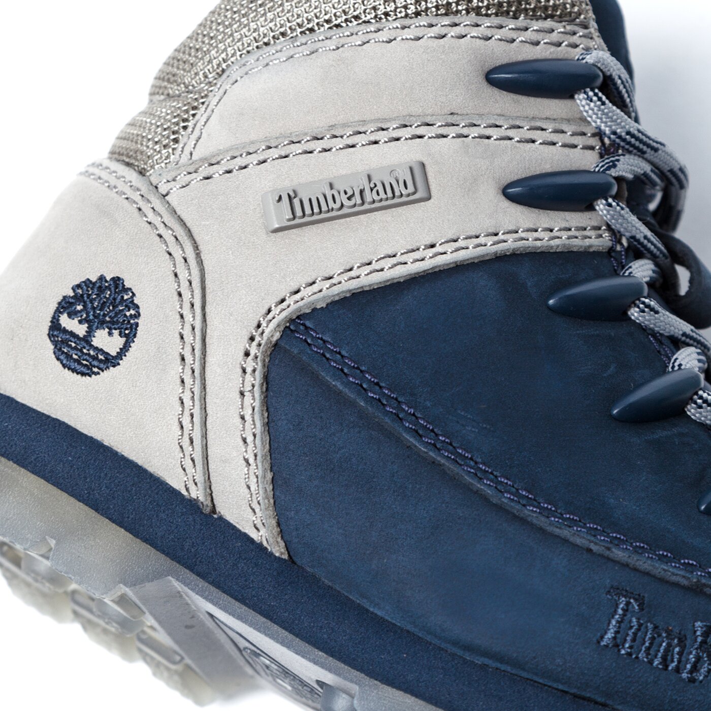 Dziecięce buty outdoor / trekkingowe TIMBERLAND EURO SPRINT  a1m4r kolor granatowy