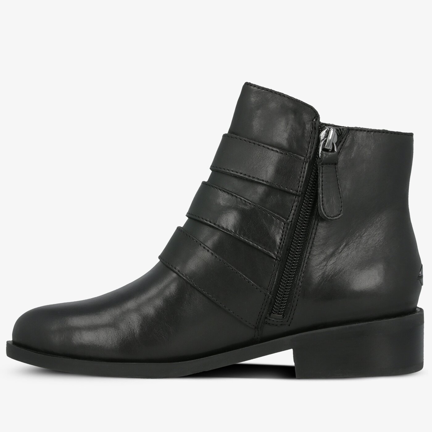 Damskie botki / sztyblety GUESS HULDIE fl8hullea10black kolor czarny