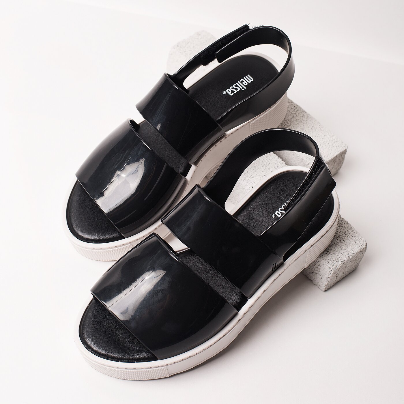 Damskie sandały MELISSA SOHO 3230451588 kolor czarny