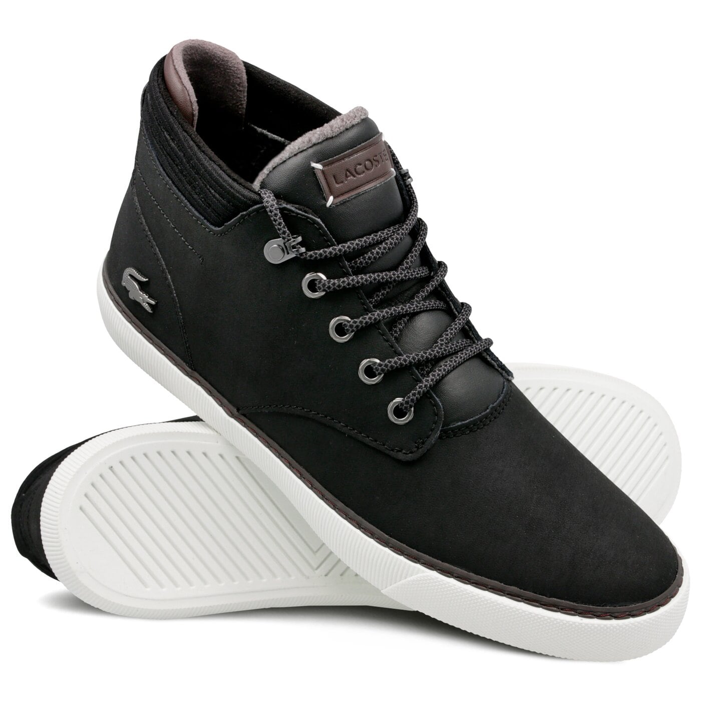 Męskie trampki LACOSTE ESPARRE WINTER C 318 3 736cam0022094 kolor czarny