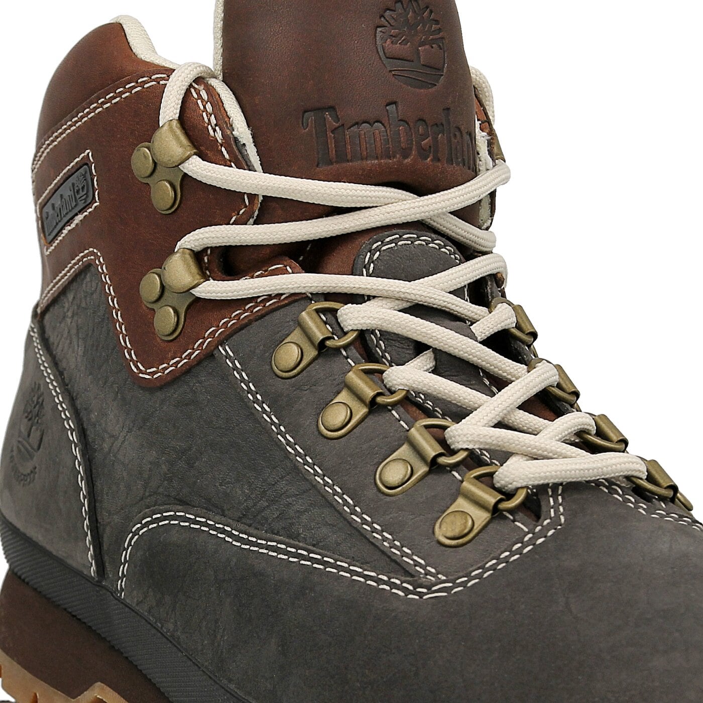 Męskie buty outdoor (trekkingowe) TIMBERLAND EURO HIKER LT WP a17m8 kolor szary