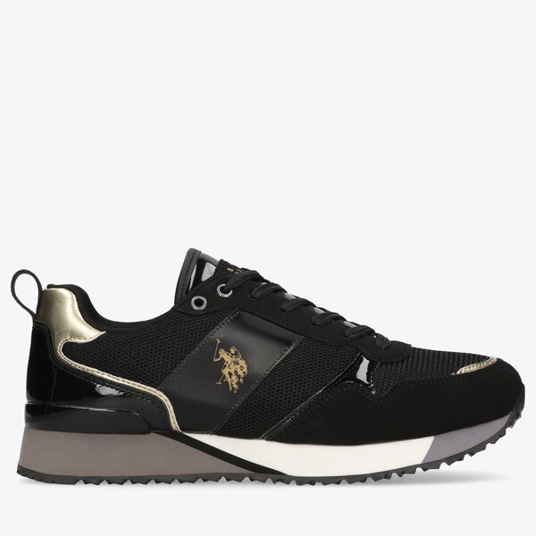 Damskie sneakersy (buty) U.S. POLO ASSN. FRIDA001W frida001blk kolor czarny