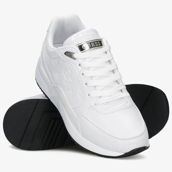 Damskie sneakersy (buty) GUESS MOXEA fl5mx2pel12white kolor biały