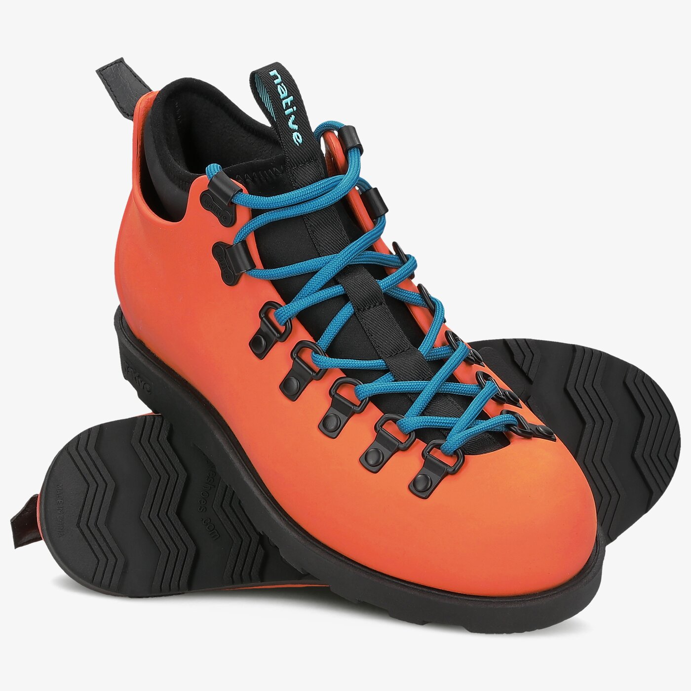 Męskie buty outdoor (trekkingowe) NATIVE FITZSIMMONS CITYLITE 31106800-2400 kolor pomarańczowy