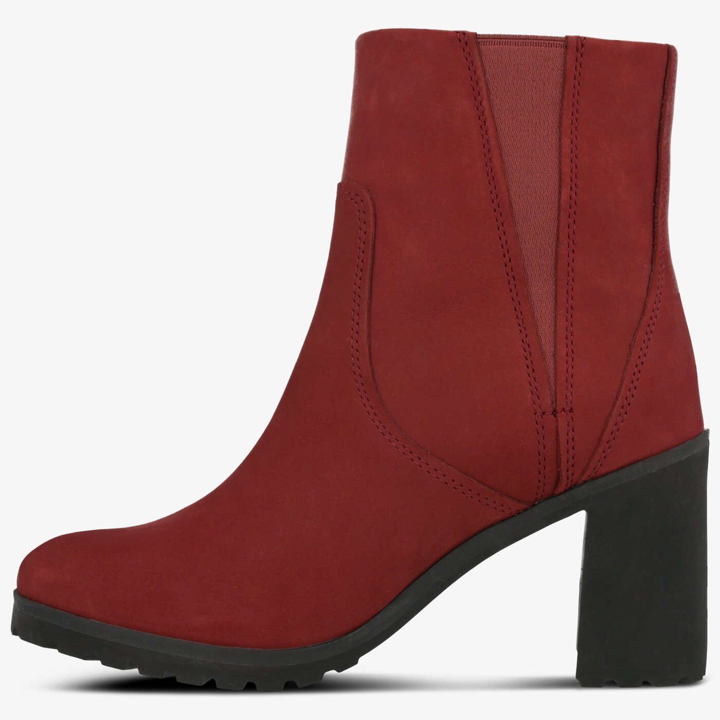 Damskie botki / sztyblety TIMBERLAND ALLINGTON BOOTIE tb0a22bwv151 kolor bordowy