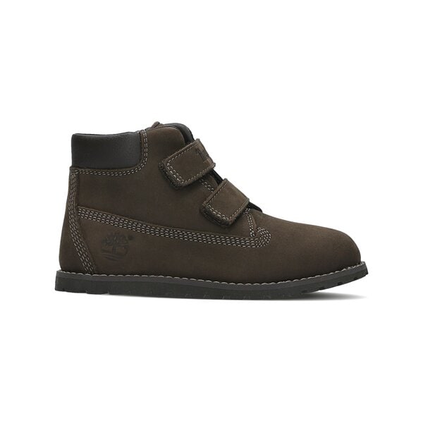 Dziecięce trapery TIMBERLAND POKEY PINE H&L  a127b kolor brązowy