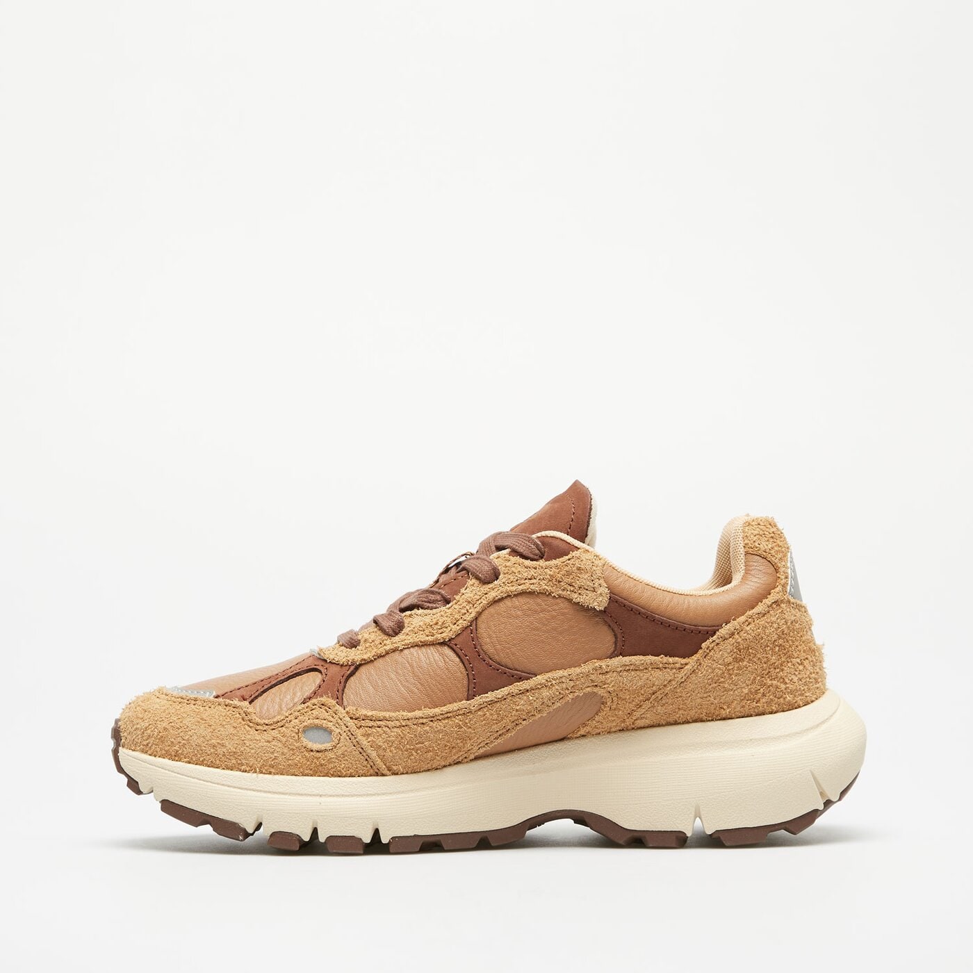 Damskie sneakersy (buty) TIMBERLAND HAZEL LANE LOW LACE UP SNEAKER tb0a42x8em41 kolor brązowy