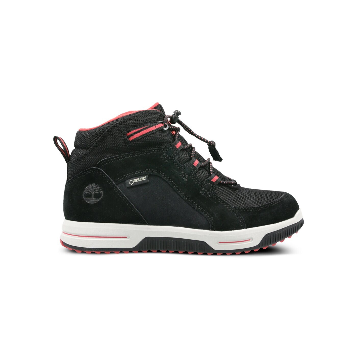 Dziecięce buty outdoor / trekkingowe TIMBERLAND CITY STOMP BUNGEE MID GTX a1qc5 kolor czarny
