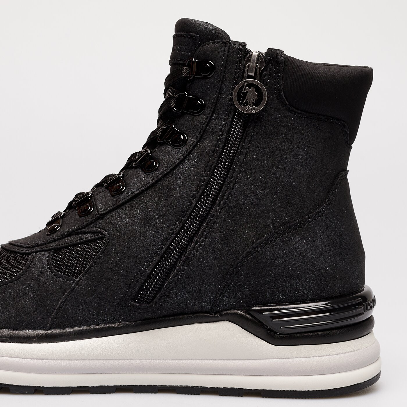 Damskie sneakersy (buty) U.S. POLO ASSN OPHRA ophra004blk kolor czarny