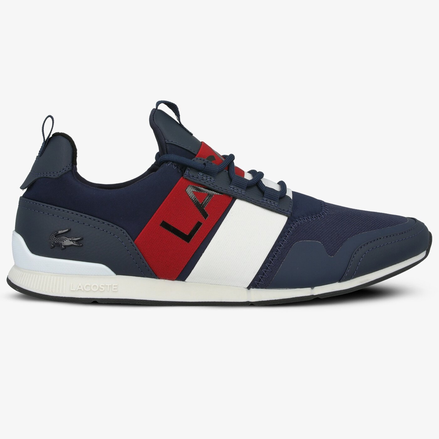 Męskie sneakersy (buty) LACOSTE MENERVA ELITE 319 1 US CMA 738cma0023092 kolor granatowy