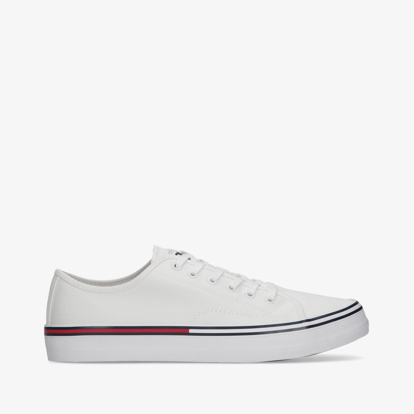 Męskie trampki TOMMY HILFIGER TOMMY JEANS ESSENTIAL LOW CUT em0em00962ybr kolor biały