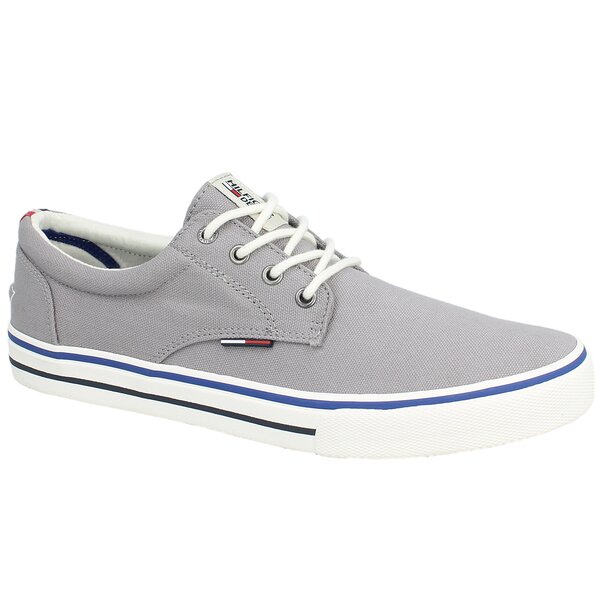 Męskie trampki TOMMY HILFIGER V2385IC 1D1 em56820815051 kolor szary