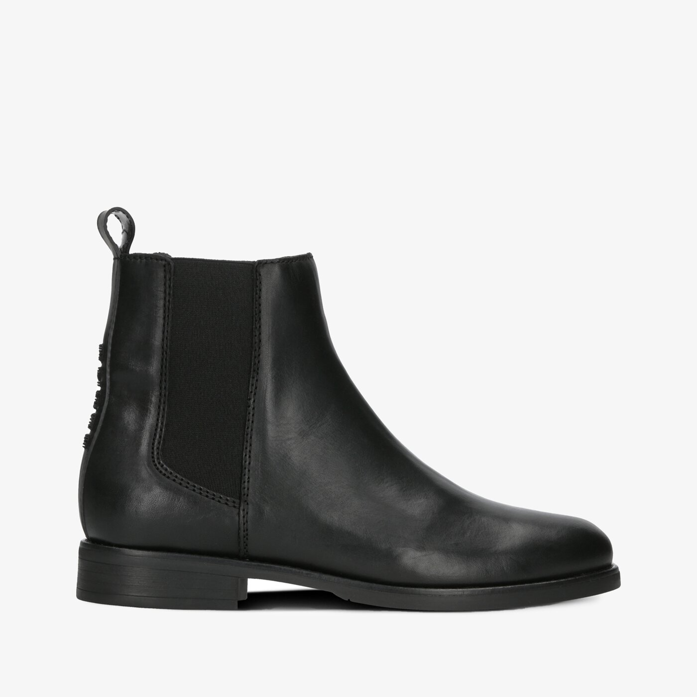 Damskie botki / sztyblety TOMMY HILFIGER PIN LOGO CHELSEA BOOT en0en00606990 kolor czarny