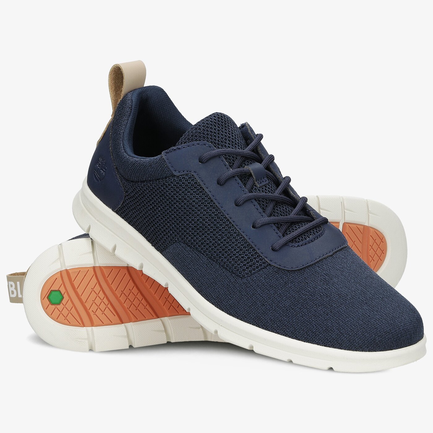 Męskie sneakersy (buty) TIMBERLAND GRAYDON KNIT OXFORD tb0a2qwy0191 kolor granatowy