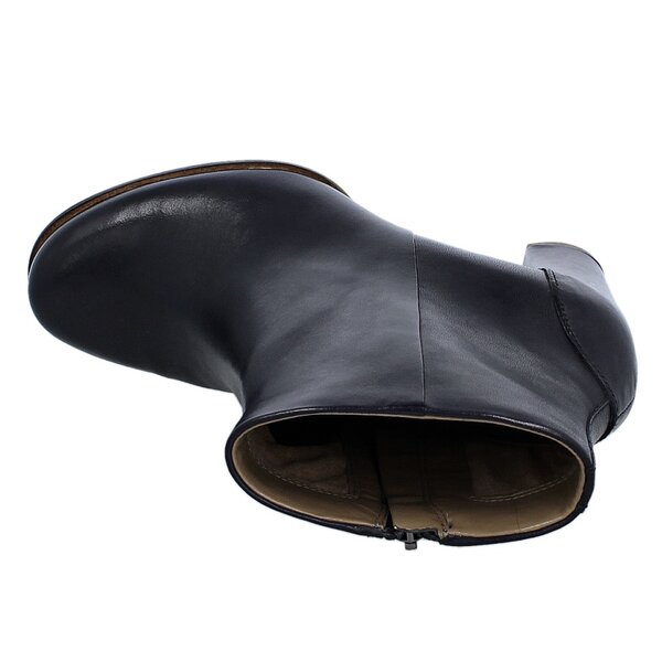Damskie botki / sztyblety ECCO PRETORIA 35112301220 kolor granatowy