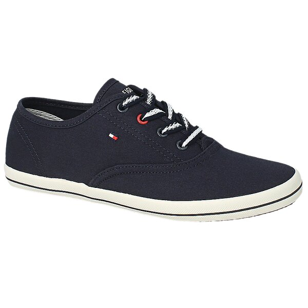 Damskie trampki TOMMY HILFIGER V1285ICTORIA 1D fw56820836403 kolor granatowy