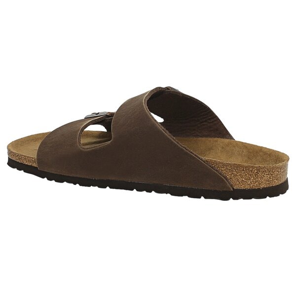 Męskie klapki BIRKENSTOCK ARIZONA  652393 kolor brązowy