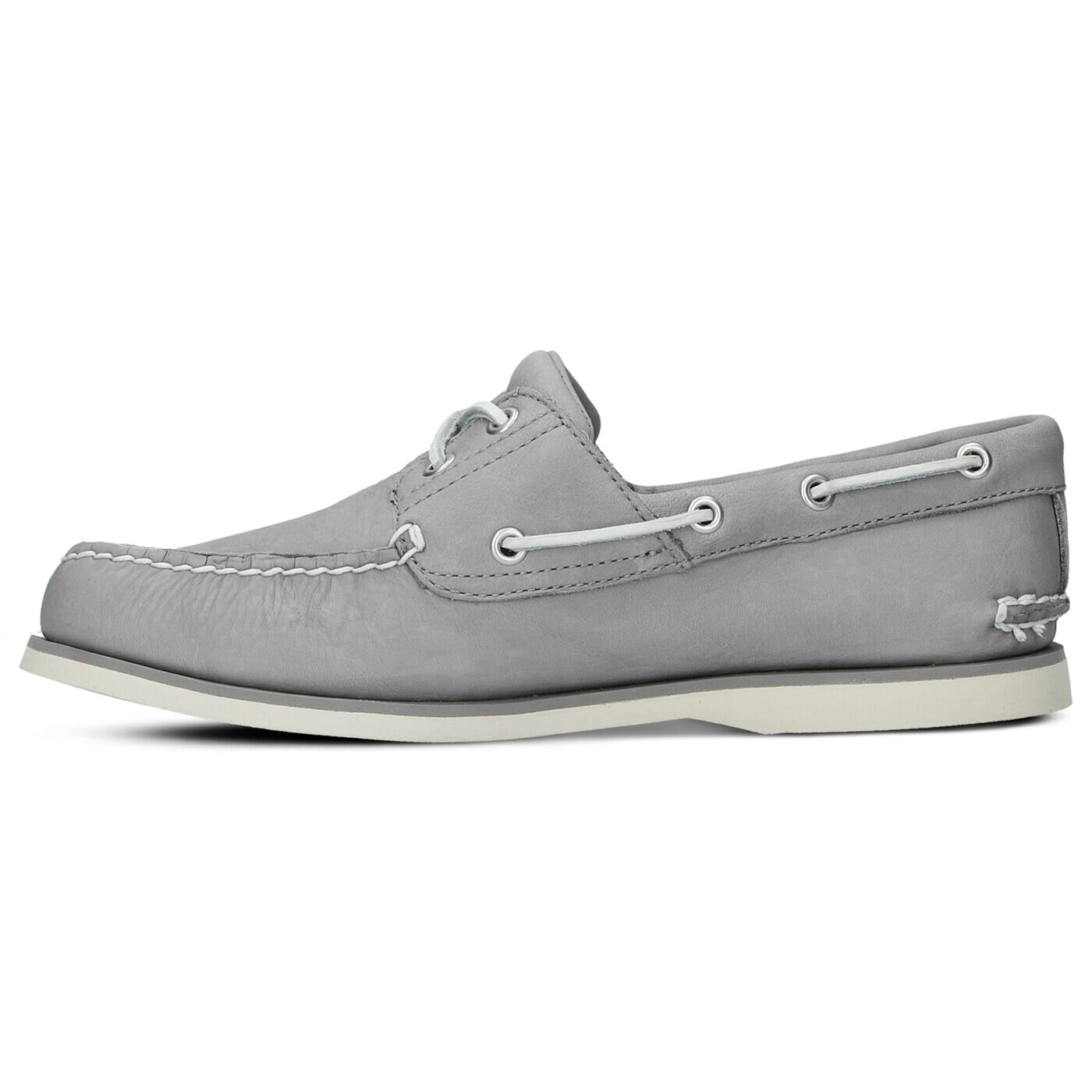 Męskie mokasyny TIMBERLAND CLASSIC BOAT 2 EYE a1fi6 kolor szary