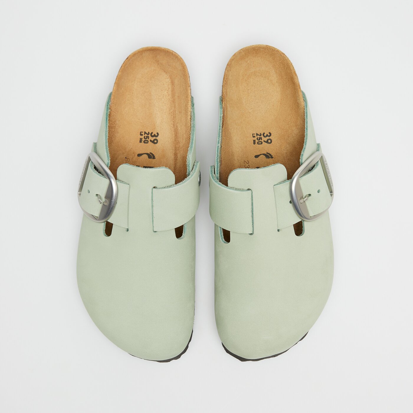 BIRKENSTOCK Boston toaupe 39サイズ Klapki Birkenstock Boston Suede Narrow Wmn - brązowy (taupe)