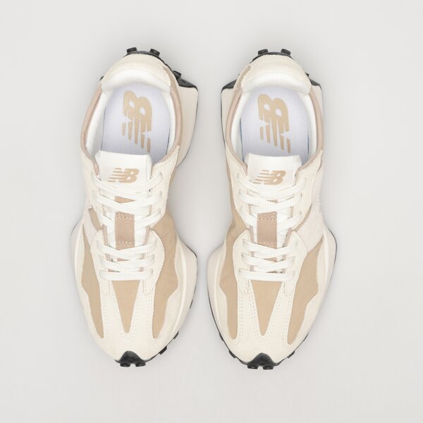 Damskie sneakersy (buty) NEW BALANCE 327  ws327um kolor beżowy