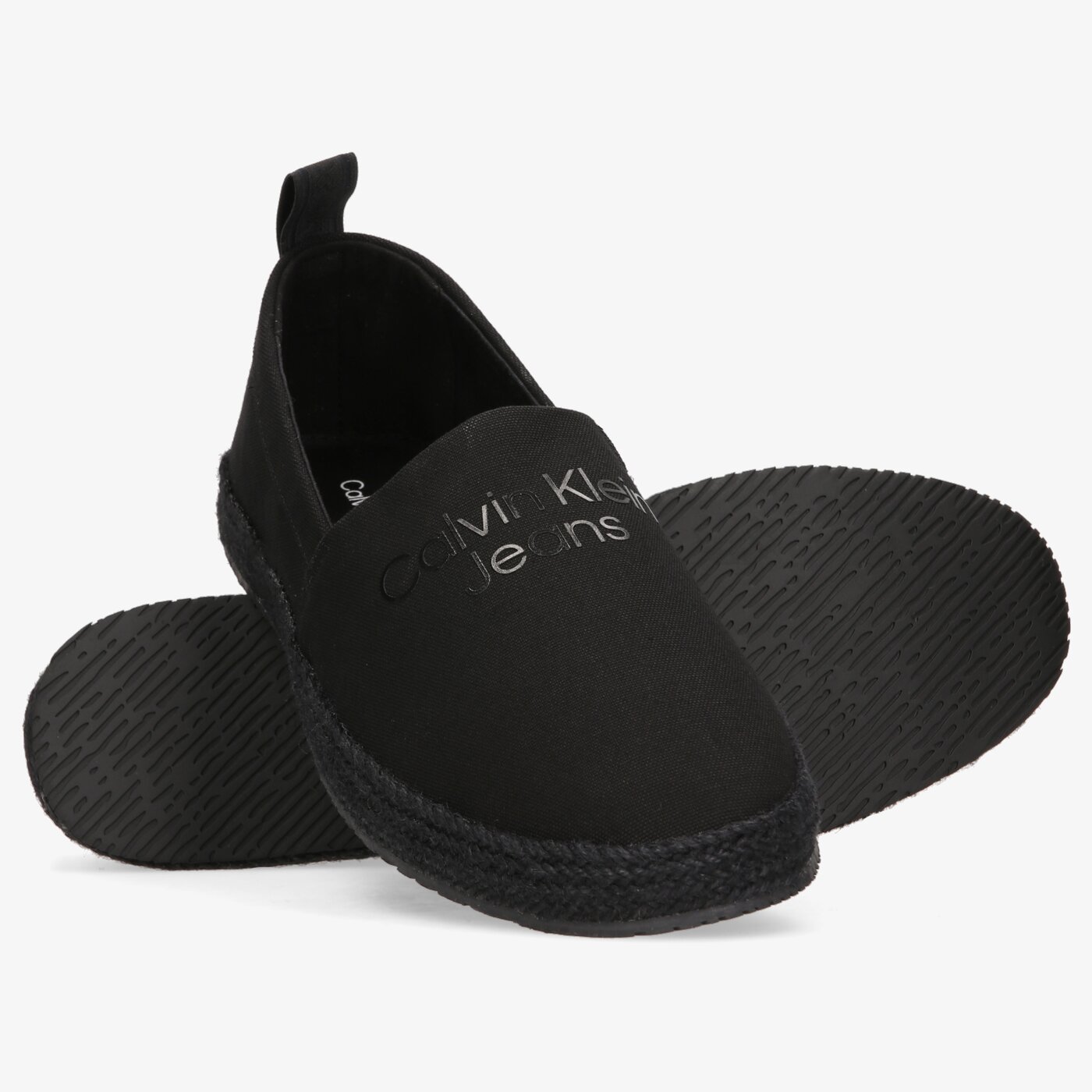 Męskie półbuty CALVIN KLEIN EMANUEL 1D ESPADRILLE ym0ym003550gl kolor czarny