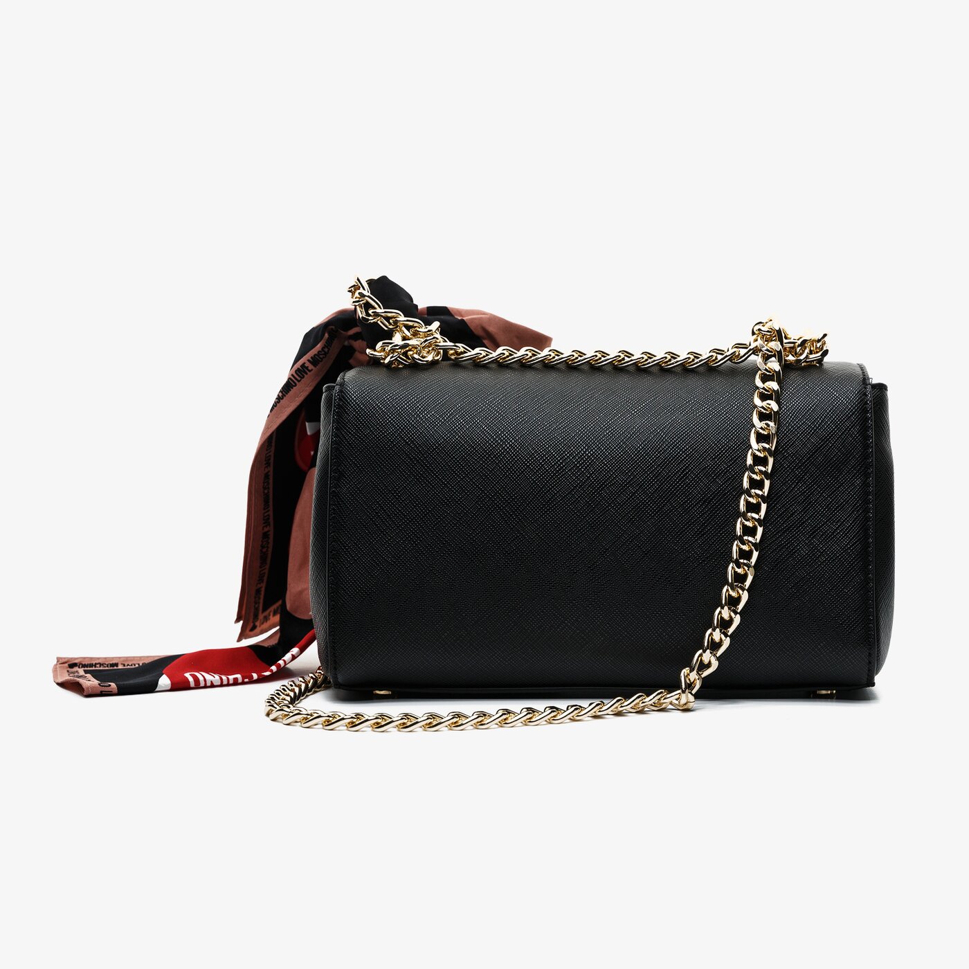 Damska torebka LOVE MOSCHINO TOREBKA THE ICE CREEM SCARF jc4239pp0akg0000 kolor czarny