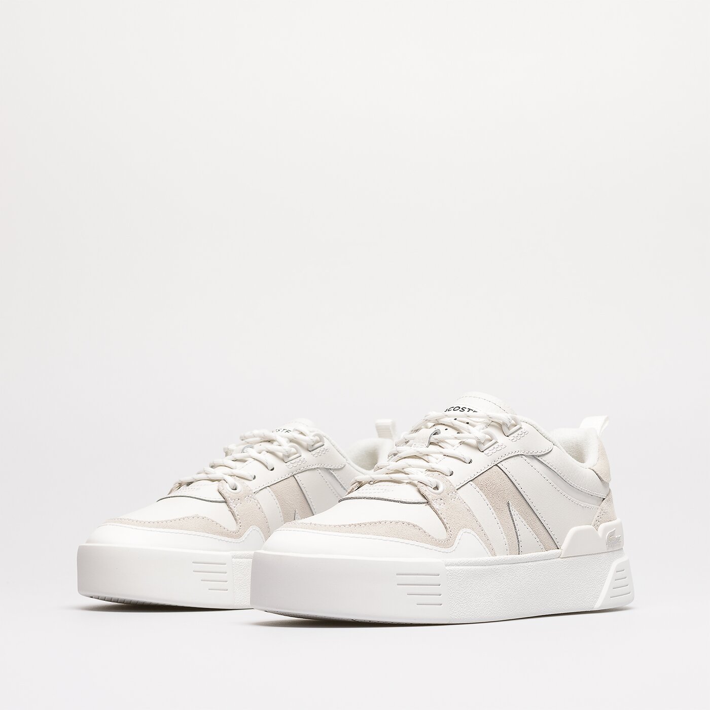 Damskie sneakersy (buty) LACOSTE L002 0722 1 CFA 743cfa003021g kolor biały