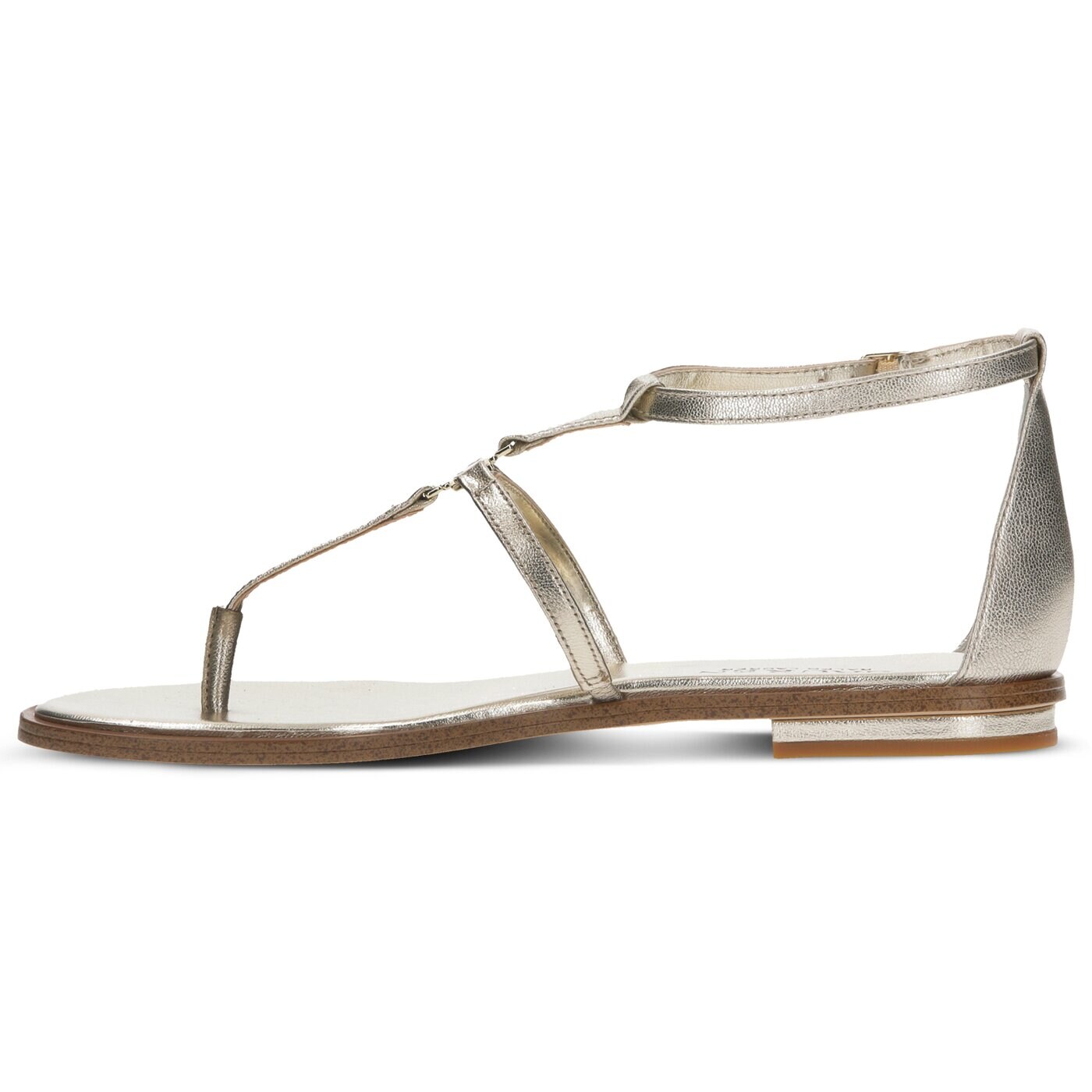 Damskie sandały LAUREN RALPH LAUREN NALAINE SANDALS CASUAL 802740039001 kolor srebrny