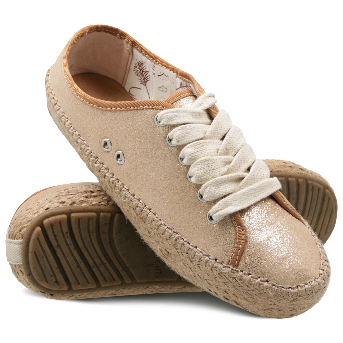 Damskie półbuty EMU AGONIS METALLIC w11963rosegold kolor różowy