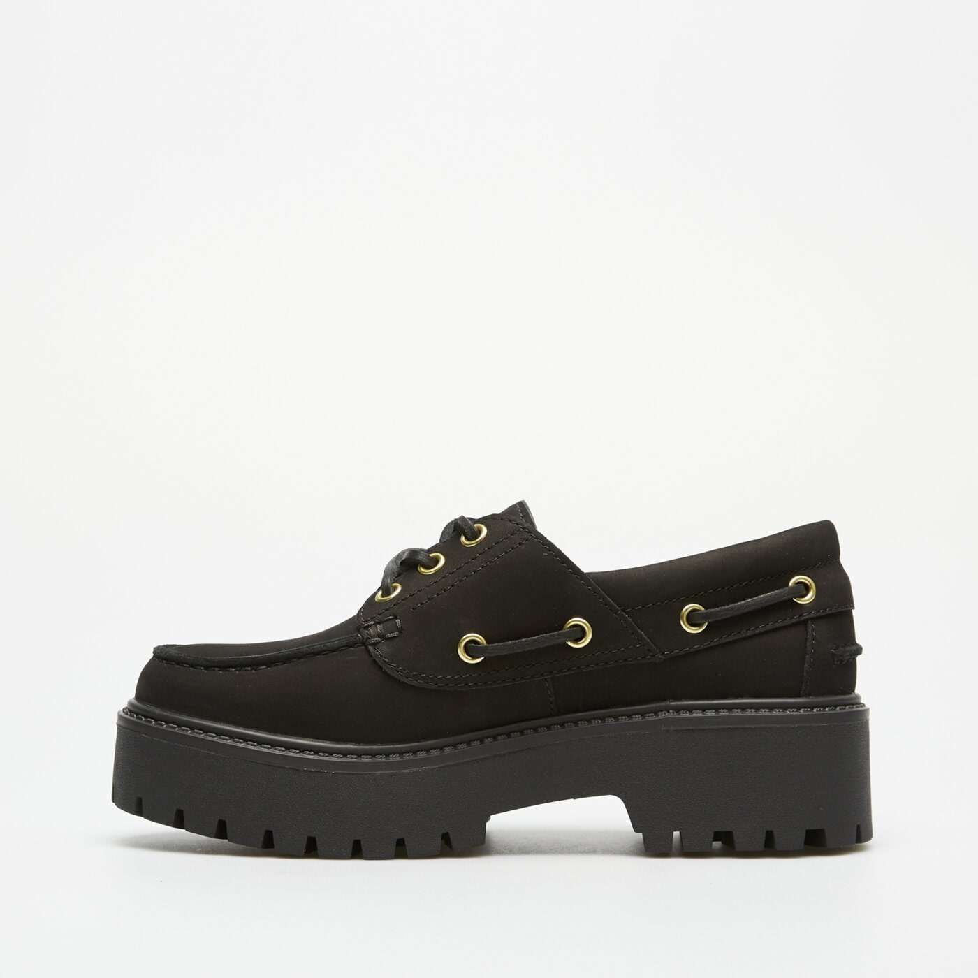 Damskie półbuty TIMBERLAND STONE STREET BOAT SHOE  tb0a6ave0011 kolor czarny