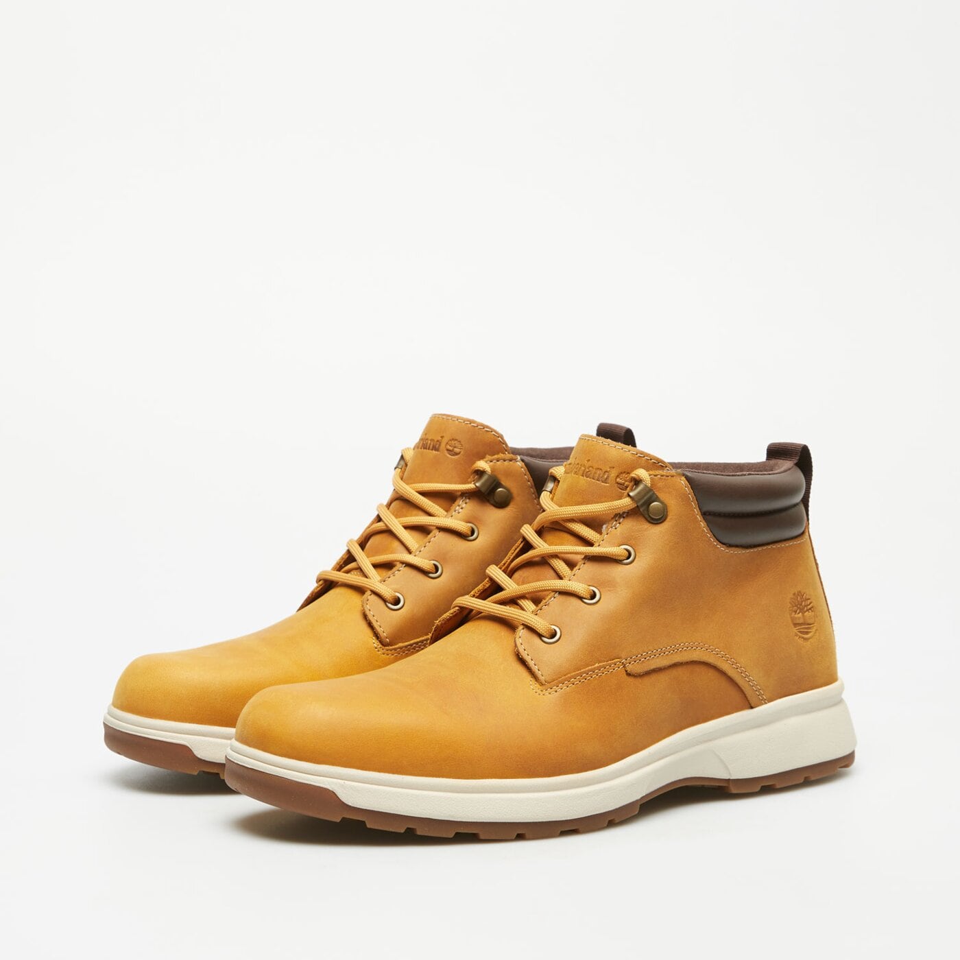 Męskie buty za kostkę TIMBERLAND ATWELLS AVE WP CHUKKA tb1a5sam2311 kolor żółty