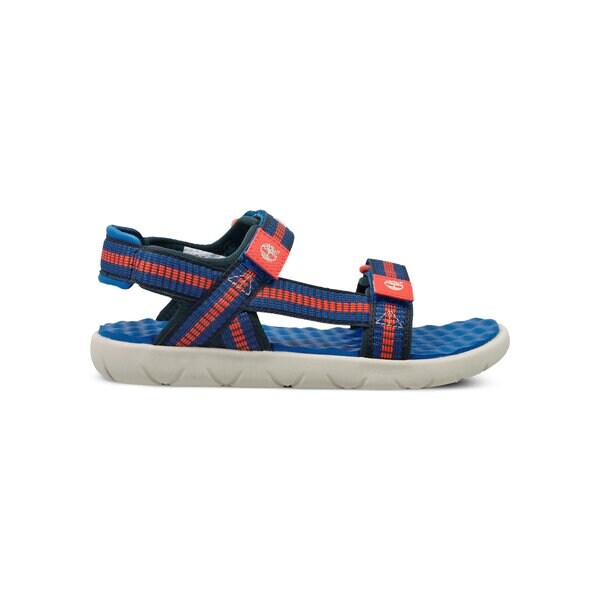 Dziecięce sandały / klapki TIMBERLAND PERKINS ROW WEBBING SNDL tb0a1nilj451 kolor granatowy