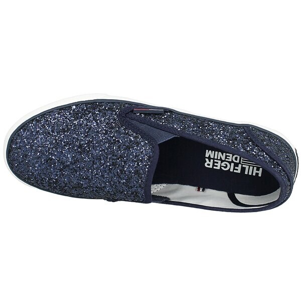 Damskie trampki TOMMY HILFIGER H1385ILTON 4G en56820988403 kolor granatowy