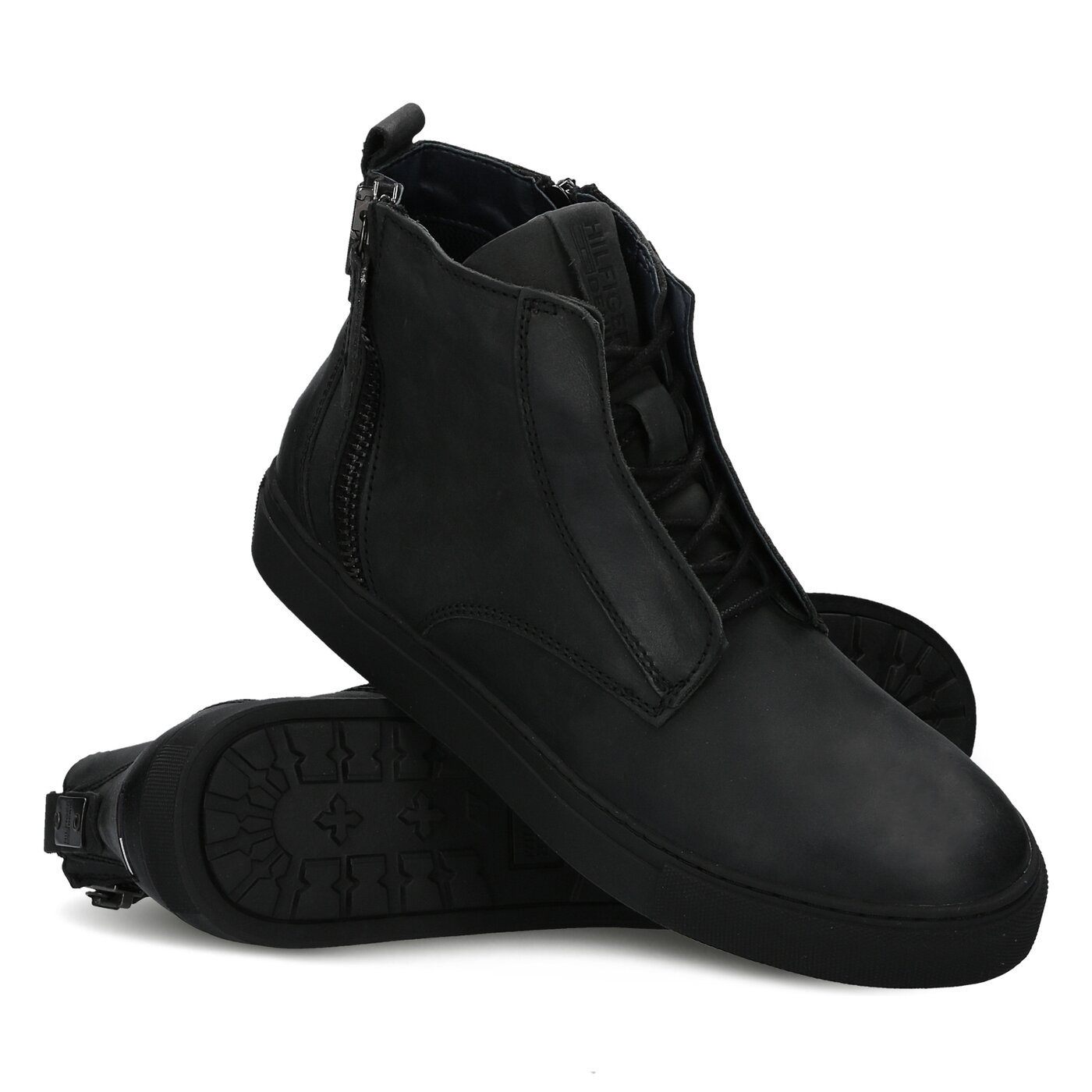 Męskie buty za kostkę TOMMY HILFIGER C2385RAIG 7A1 em56821744990 kolor czarny