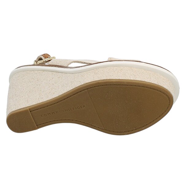 Damskie szpilki / czółenka TOMMY HILFIGER IVANA 5D  fw56818646104 kolor beżowy