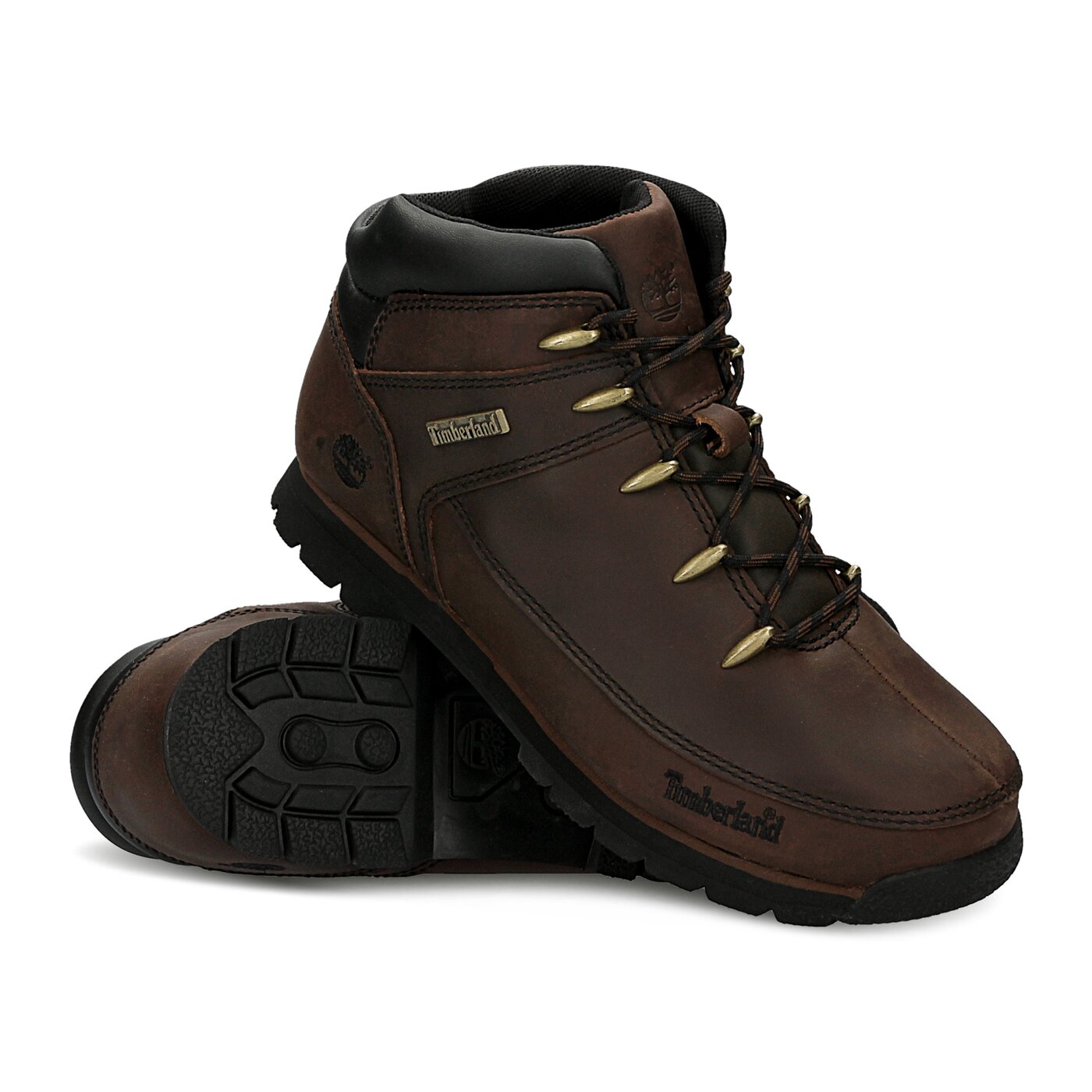Dziecięce buty outdoor / trekkingowe TIMBERLAND EURO SPRINT  a1316 kolor brązowy