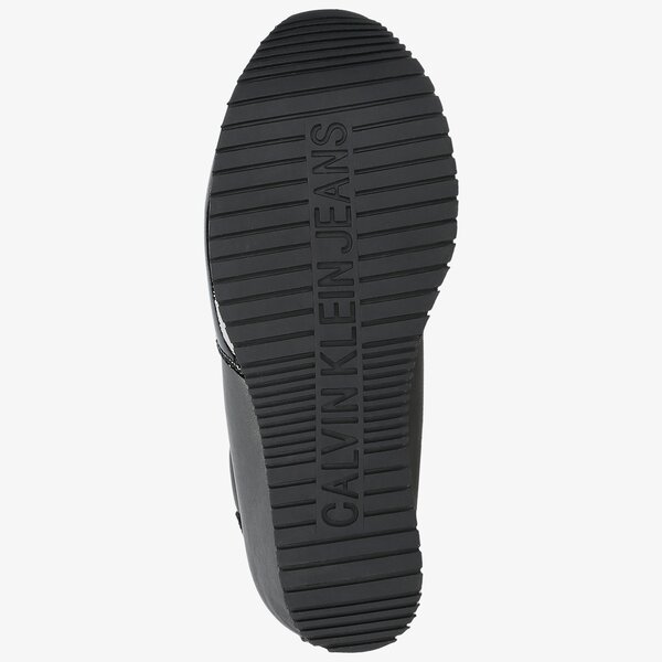 Damskie sneakersy (buty) CALVIN KLEIN WEDGE SNEAKER LACEUP PA-PL yw0yw00169bds kolor czarny