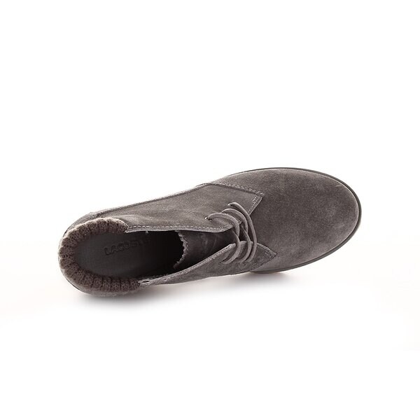 Damskie buty za kostkę LACOSTE LEREN 724srw3340007 kolor szary